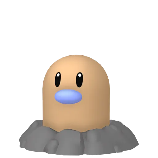 Shiny Diglett