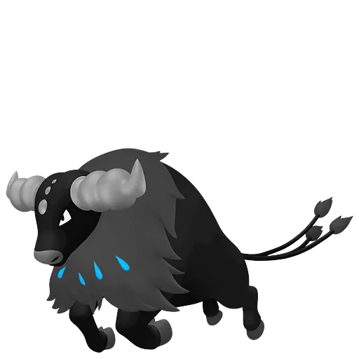 Shiny Tauros-Paldea Aqua